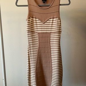 Form fitting mini BEBE dress